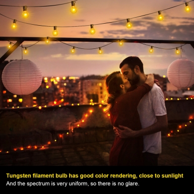 LED户外灯 - HCP097 G40玻璃泡灯串